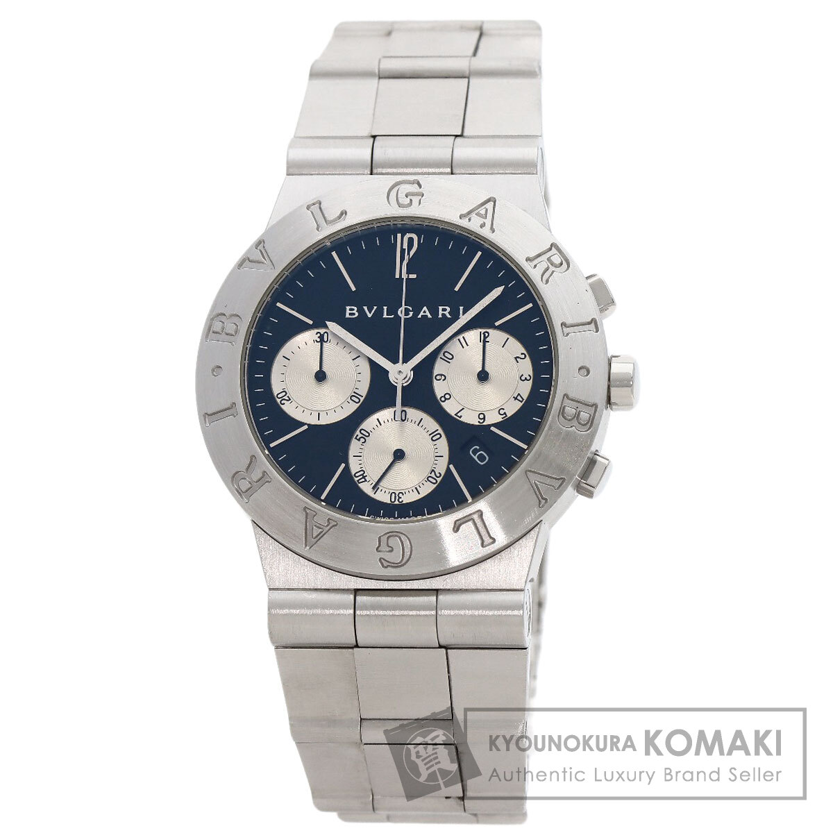 BVLGARI ブルガリ CH35S ディアゴノスポーツ クロノグラフ 腕時計