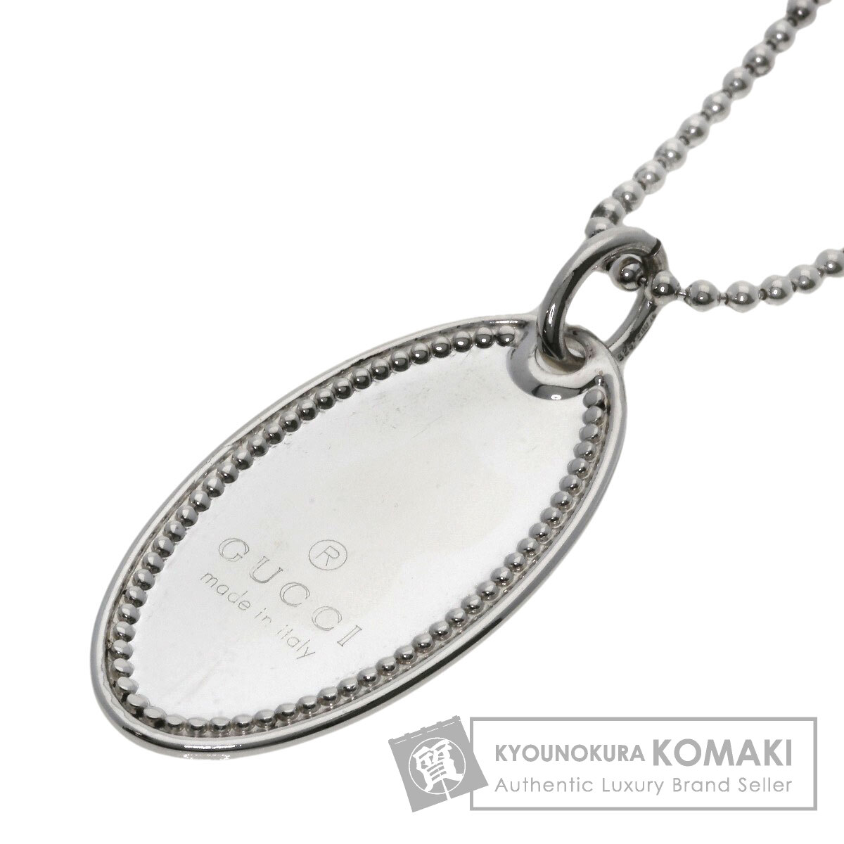 【希少！シルバーメッキ】GUCCI ネックレス グッチ GUCCI グッチ ネックレス （シルバー） -ファッション