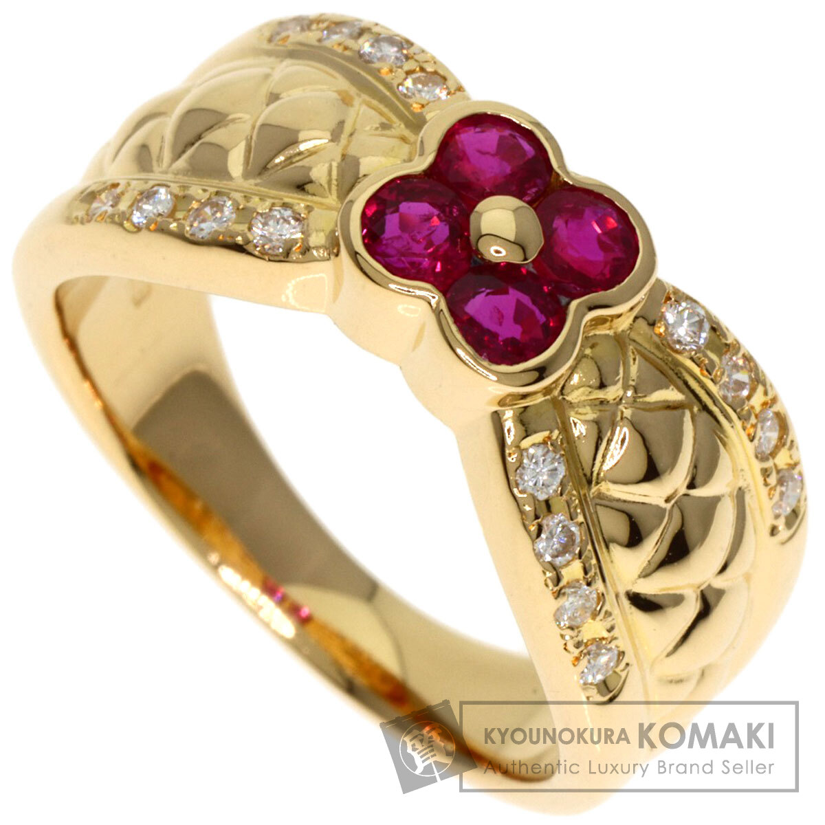 タサキ リング・指輪 ルビー ダイヤモンド