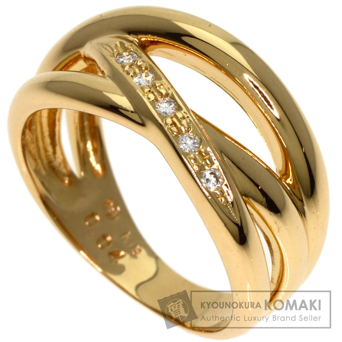 TASAKI タサキ ダイヤモンド リング・指輪 K18イエローゴールド