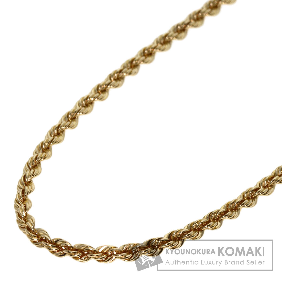 TIFFANY&Co. ティファニー ツイスト スクリュー ネックレス K14