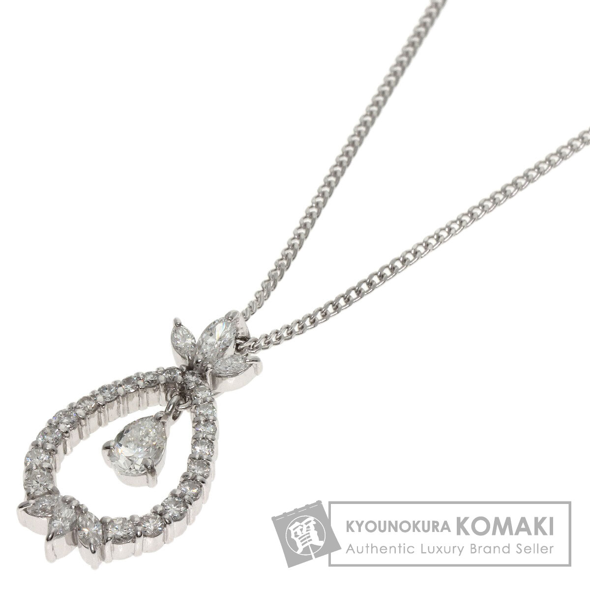 0.31ct ダイヤモンド ネックレス プラチナPT900/PT850 6.4g
