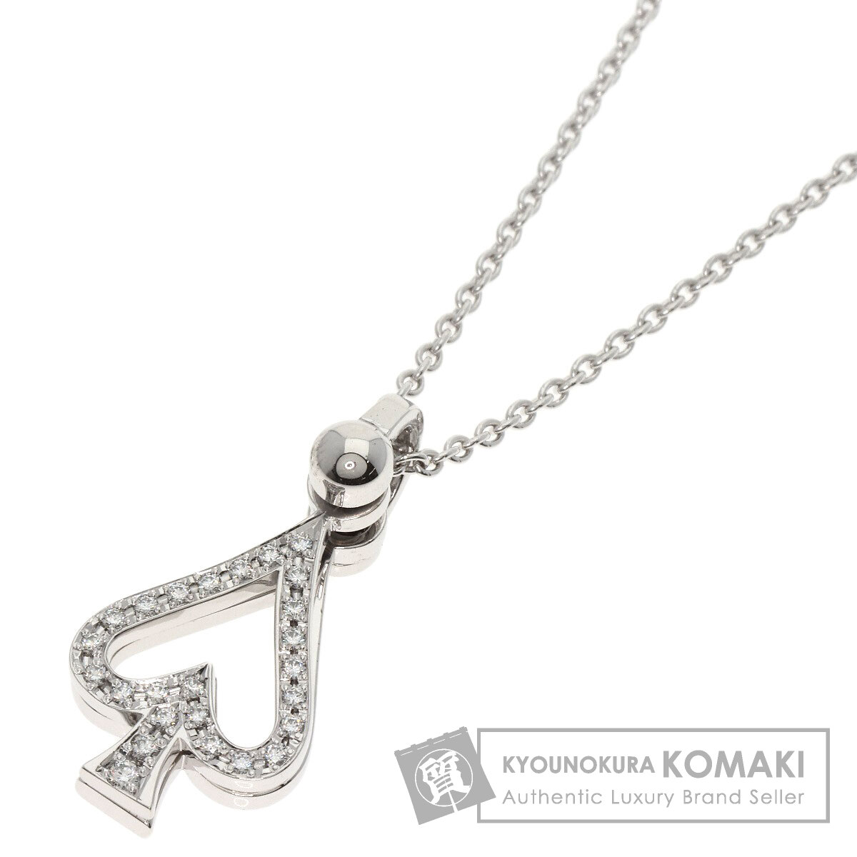 WALTHAM ネックレス WALTHAM ウォルサム スウィング ダイヤモンド ネックレス K18