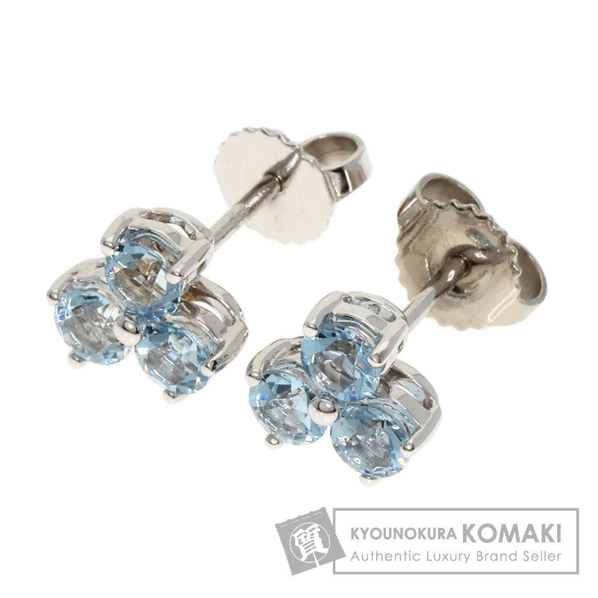 ティファニー ピアス アリア 3P アクアマリン