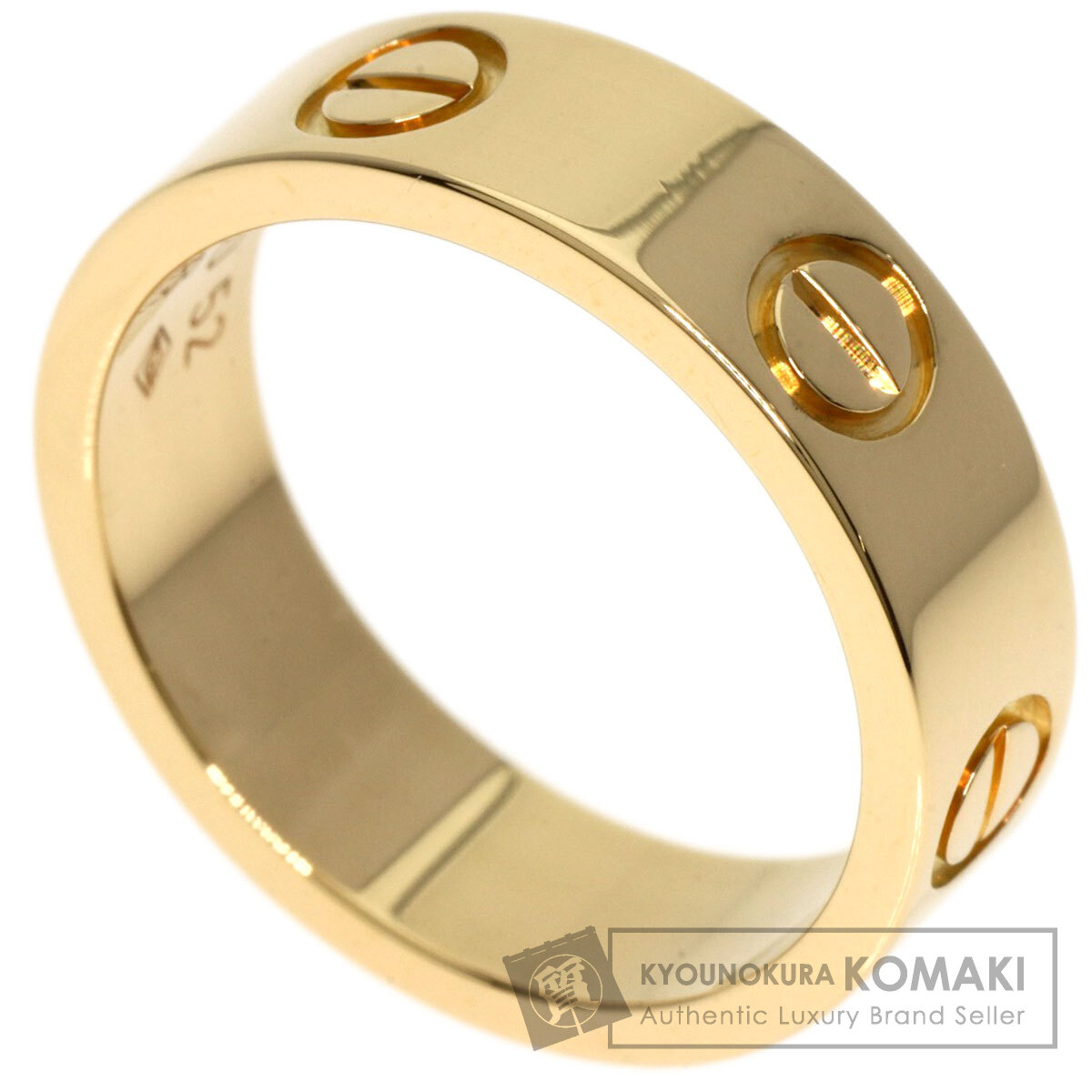 CARTIER カルティエ ラブリング #52 リング・指輪 K18イエローゴールド