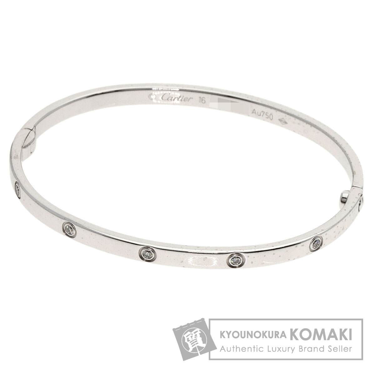 CARTIER カルティエ ラブブレス SM フル ダイヤモンド #16