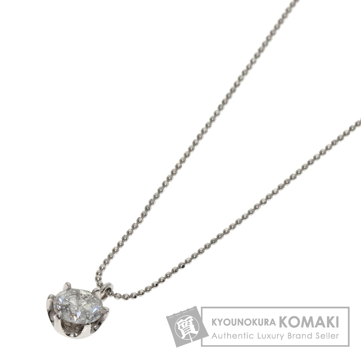 プラチナpt850 ダイヤモンド0.20ct ネクレス 40cm 2.4グラム Pt850プラチナ ネックレス ダイヤモンド0.31ct 2.4g 40cm 一粒