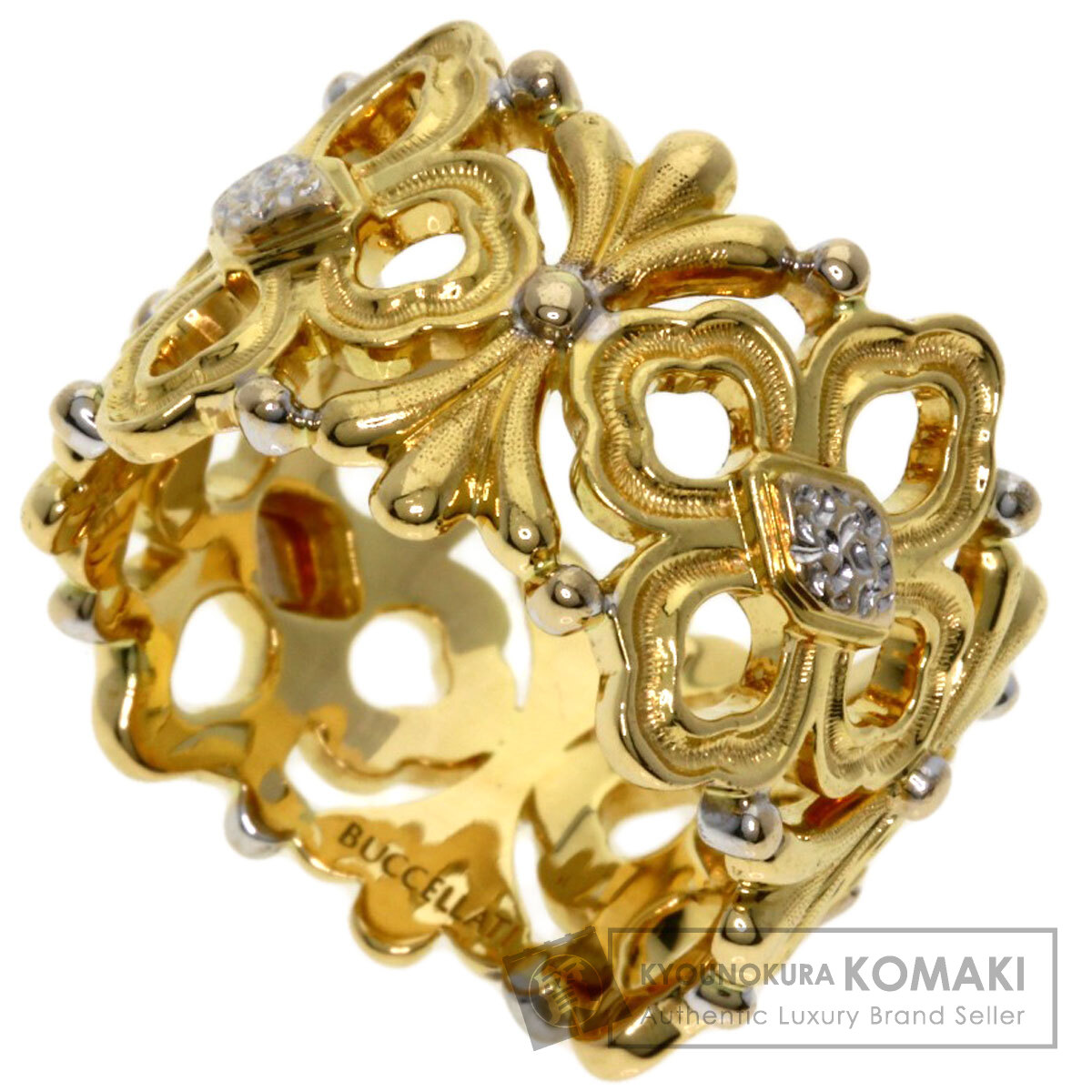 BUCCELLATI ブチェラッティ デザインリング 和光 リング・指輪