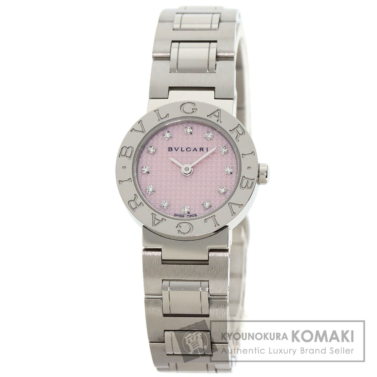 おすすめネット ブルガリ BVLGARI BB23SS ダイヤモンド 12P ブルガリブルガリ 時計