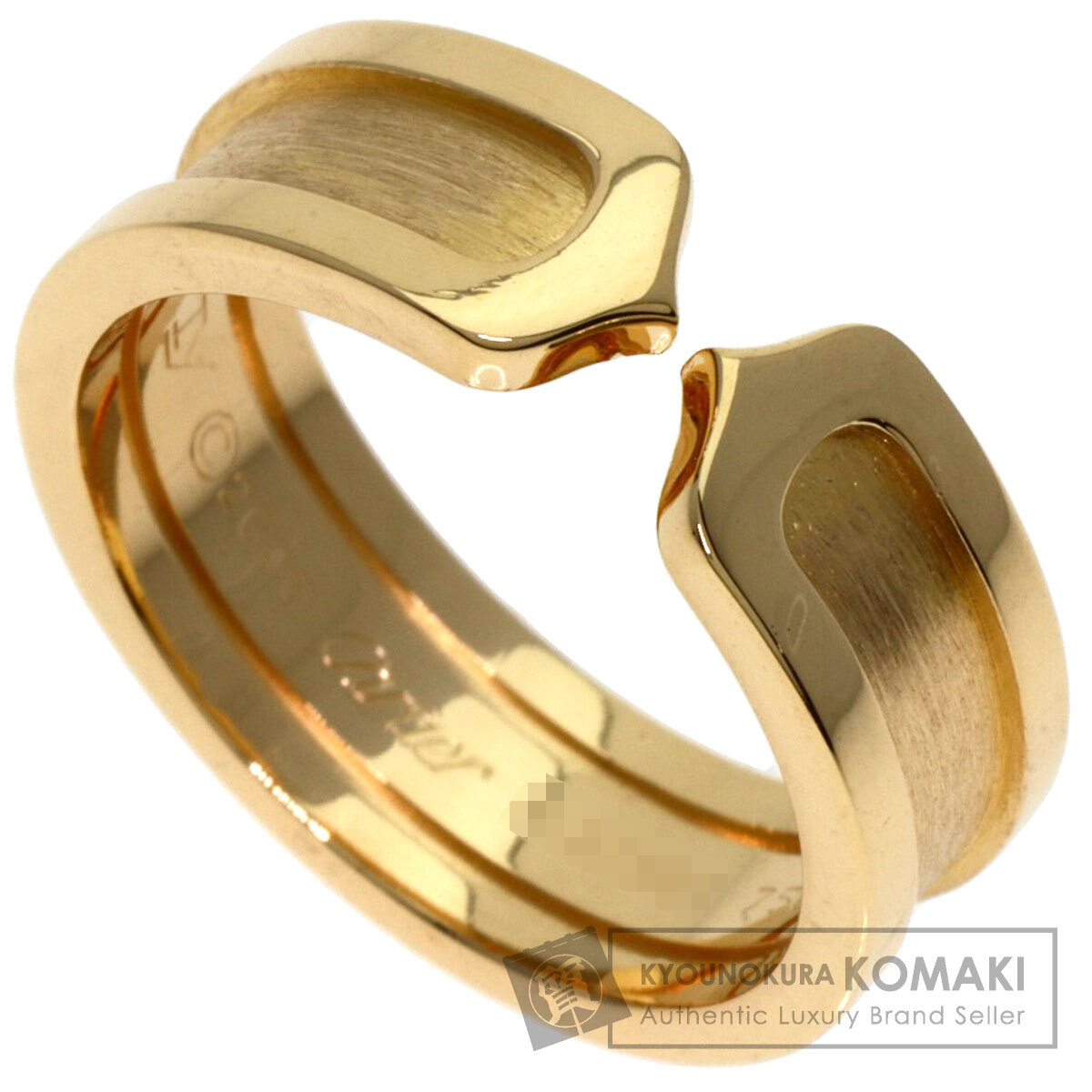CARTIER 18Kトリニティリング ゴールド｜VINTAGE QOO TOKYO
