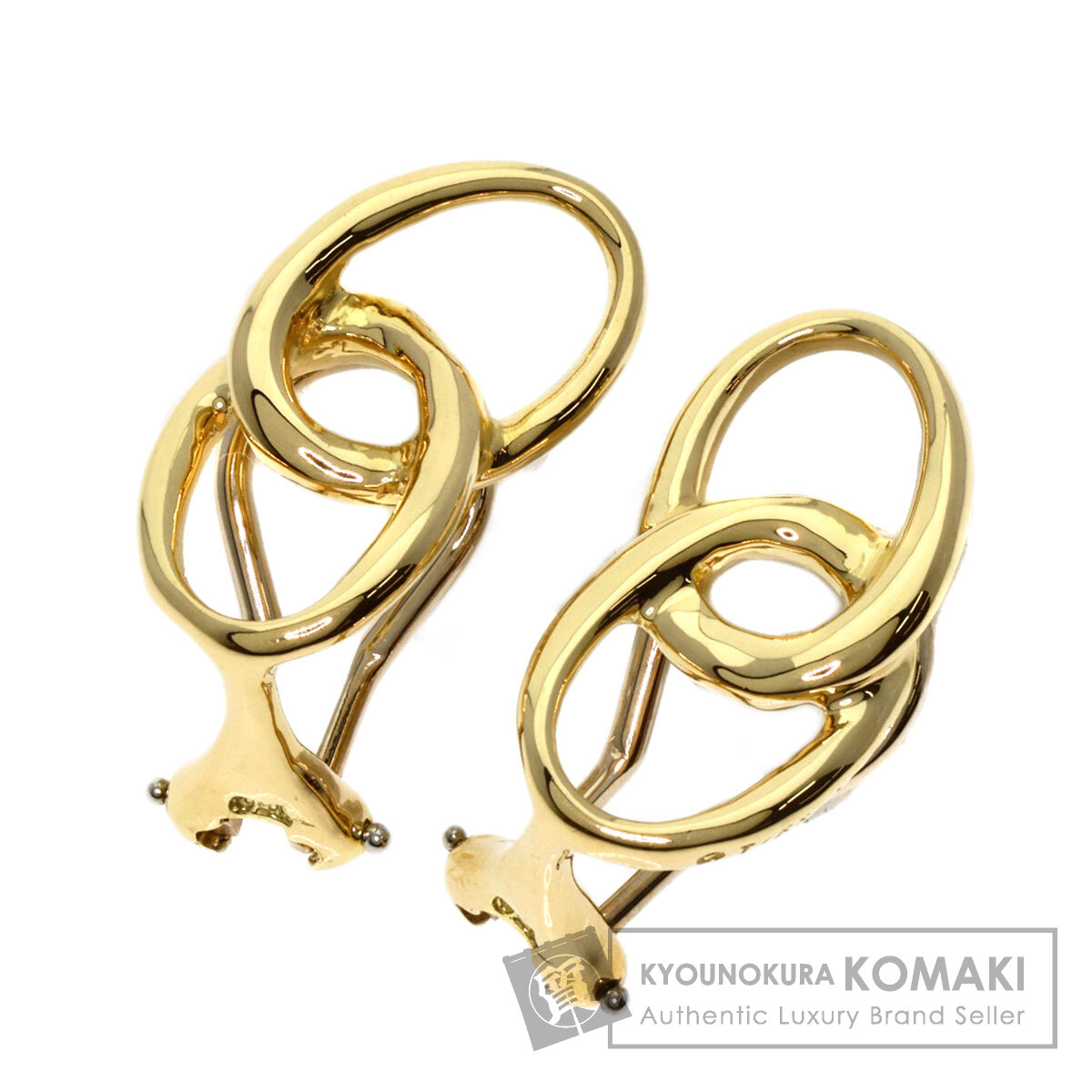 ティファニー イヤリング ダブル ループ