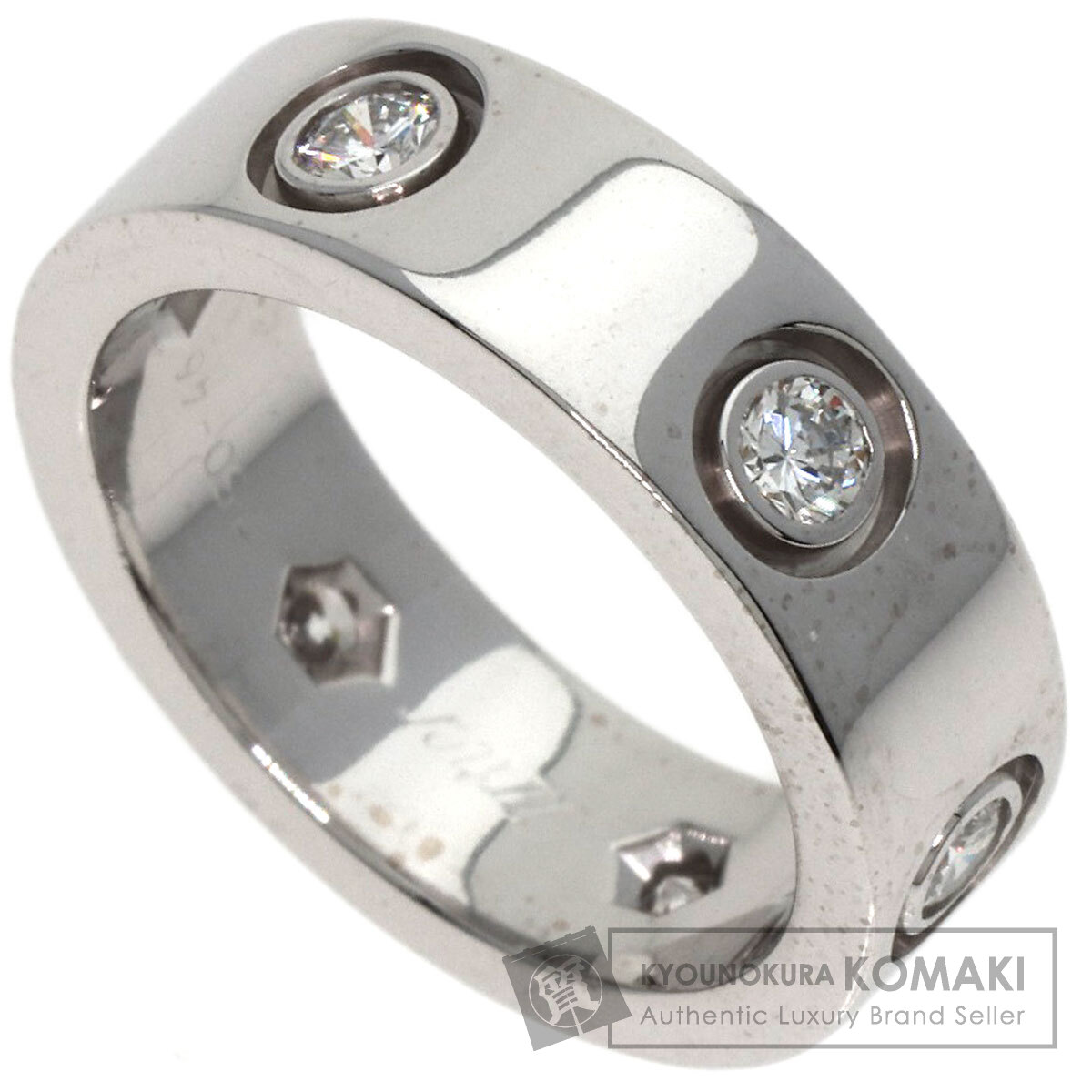 カルティエ リング・指輪 ラブリング フル ダイヤモンド #46