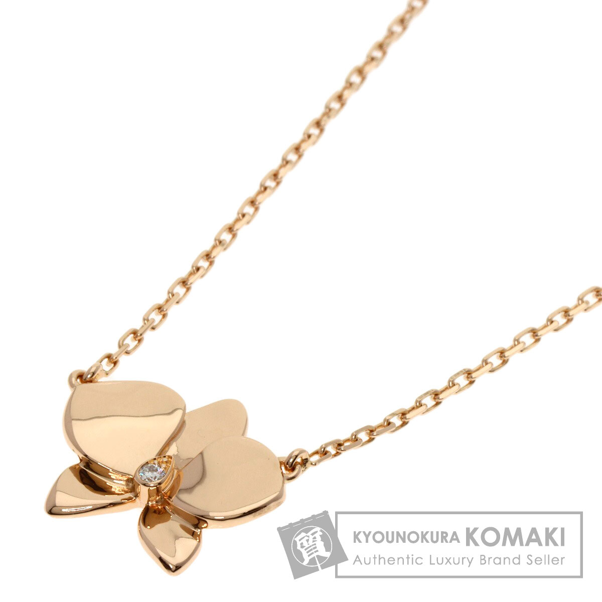 カルティエ ネックレス カレス ドルキデ パル ミディアム 1P ダイヤモンド