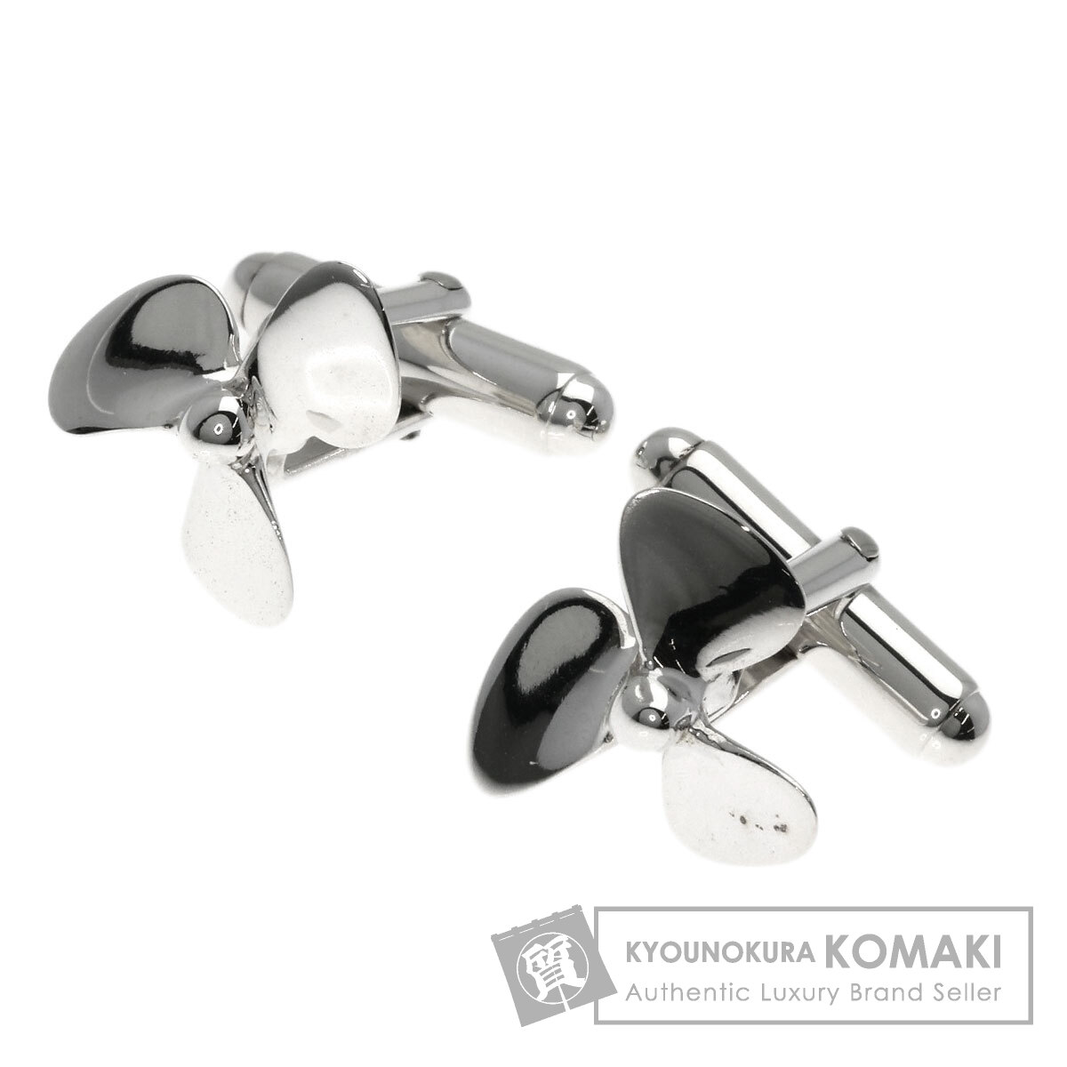 ティファニー TIFFANY&Co.  プロペラ  カフス シルバー メンズ  中古 TIFFANY&Co. ティファニー プロペラ カフス シルバー メンズ [中古