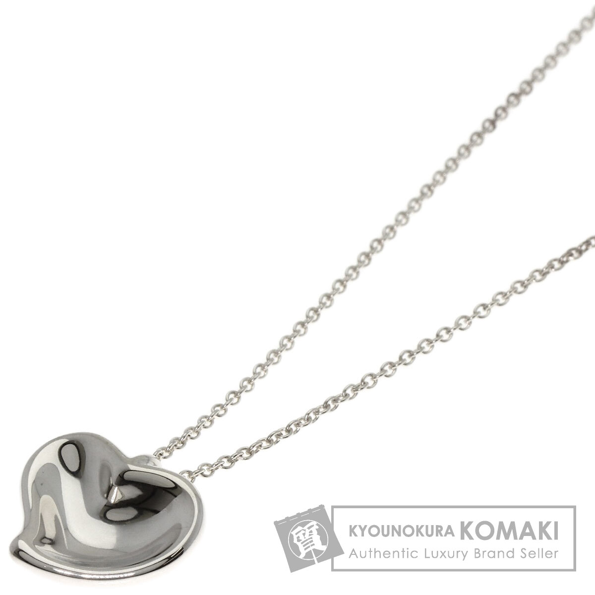 TIFFANY&Co. ティファニー フルハート ネックレス シルバー レディース
