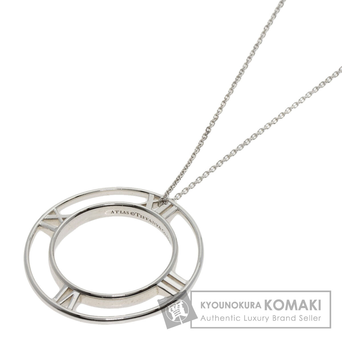 TIFFANY&Co. ティファニー アトラス オープン メダリオン ネックレス