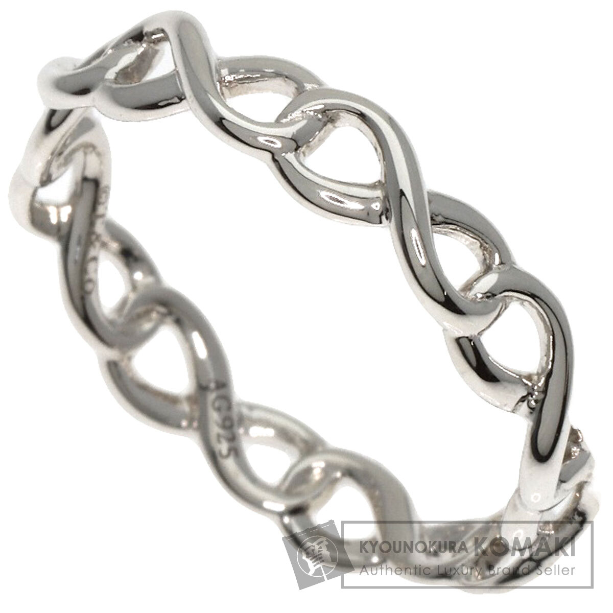 正規品 本物 Tiffany & Co. シルバーリング グローブドリング箱