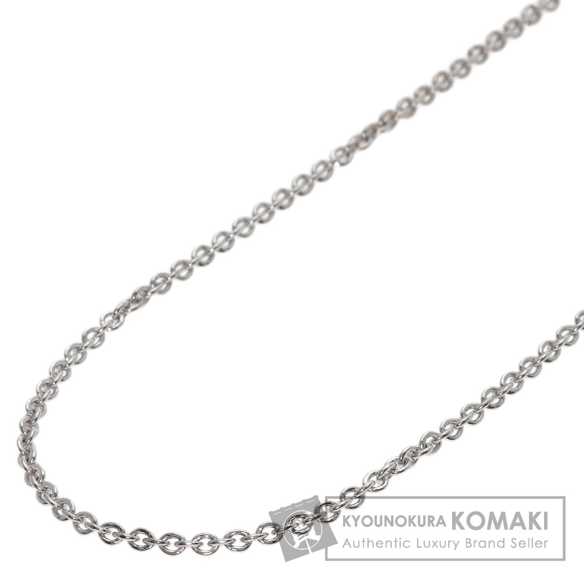 BVLGARI ブルガリ チェーン 40cm ネックレス K18ホワイト