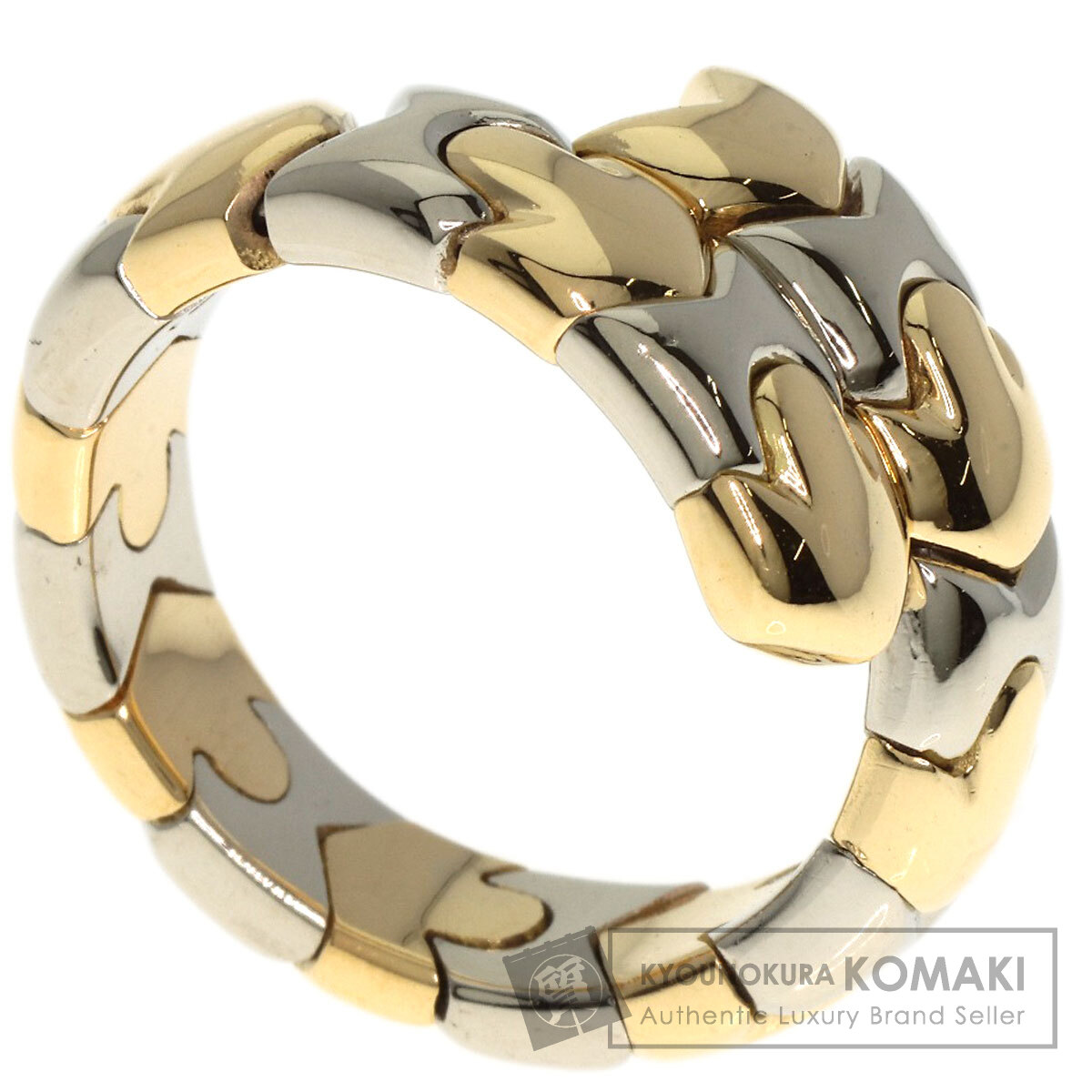 ❝希少サイズ❞ ブルガリ アルベアーレ リング 19.5～21号 開閉可動式 ❝希少サイズ❞ ブルガリ アルベアーレ リング 19.5～21号 開閉