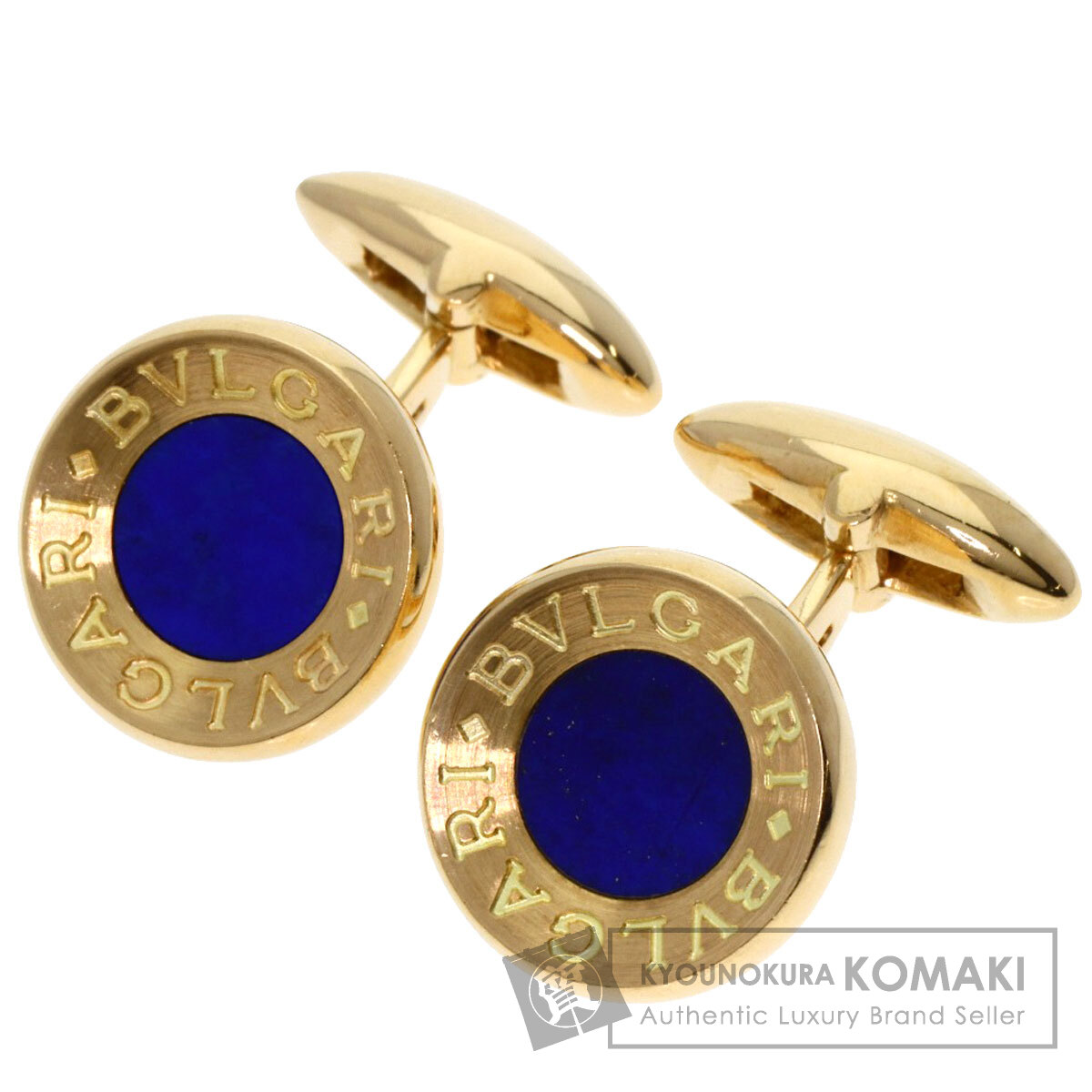 BVLGARI ブルガリ　カフス BVLGARI ブルガリ ブルガリブルガリ ラピスラズリ カフス K18