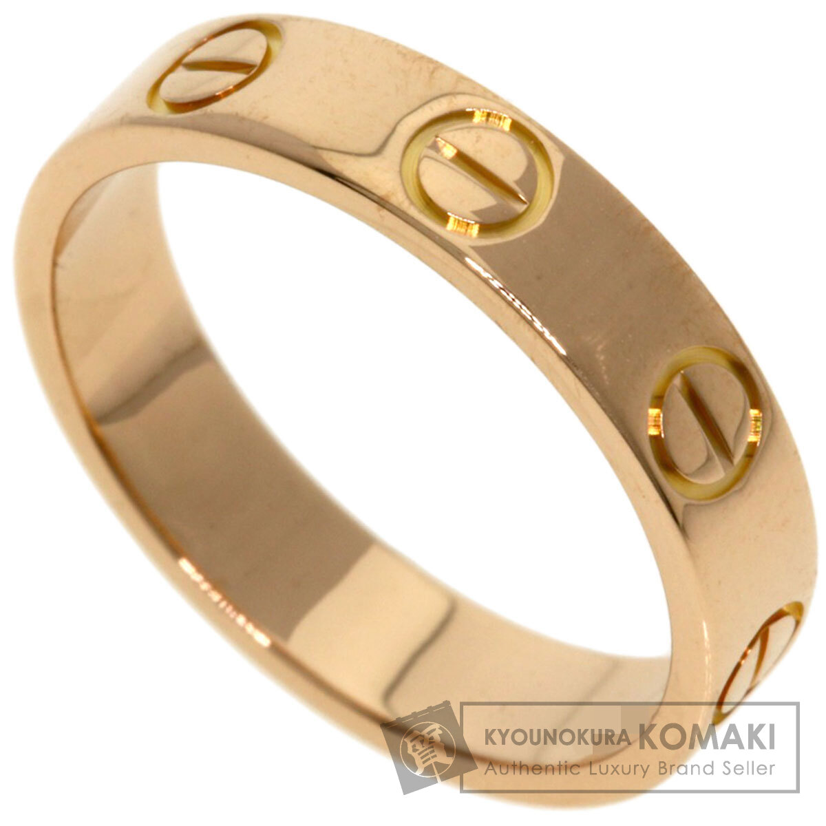 カルティエ　ラブリング　ミニ CARTIER カルティエ ミニ ラブリング #46 リング・指輪 K18
