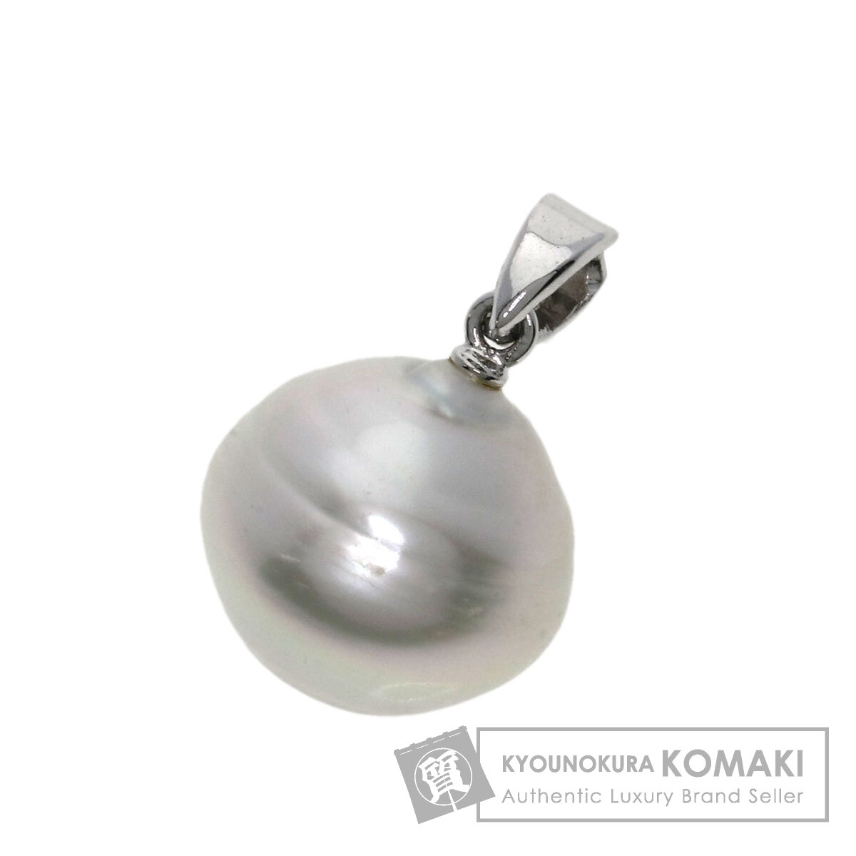 ミキモト ペンダント・トップ MIKIMOTO ミキモト 天然パールペンダントトップネックレス