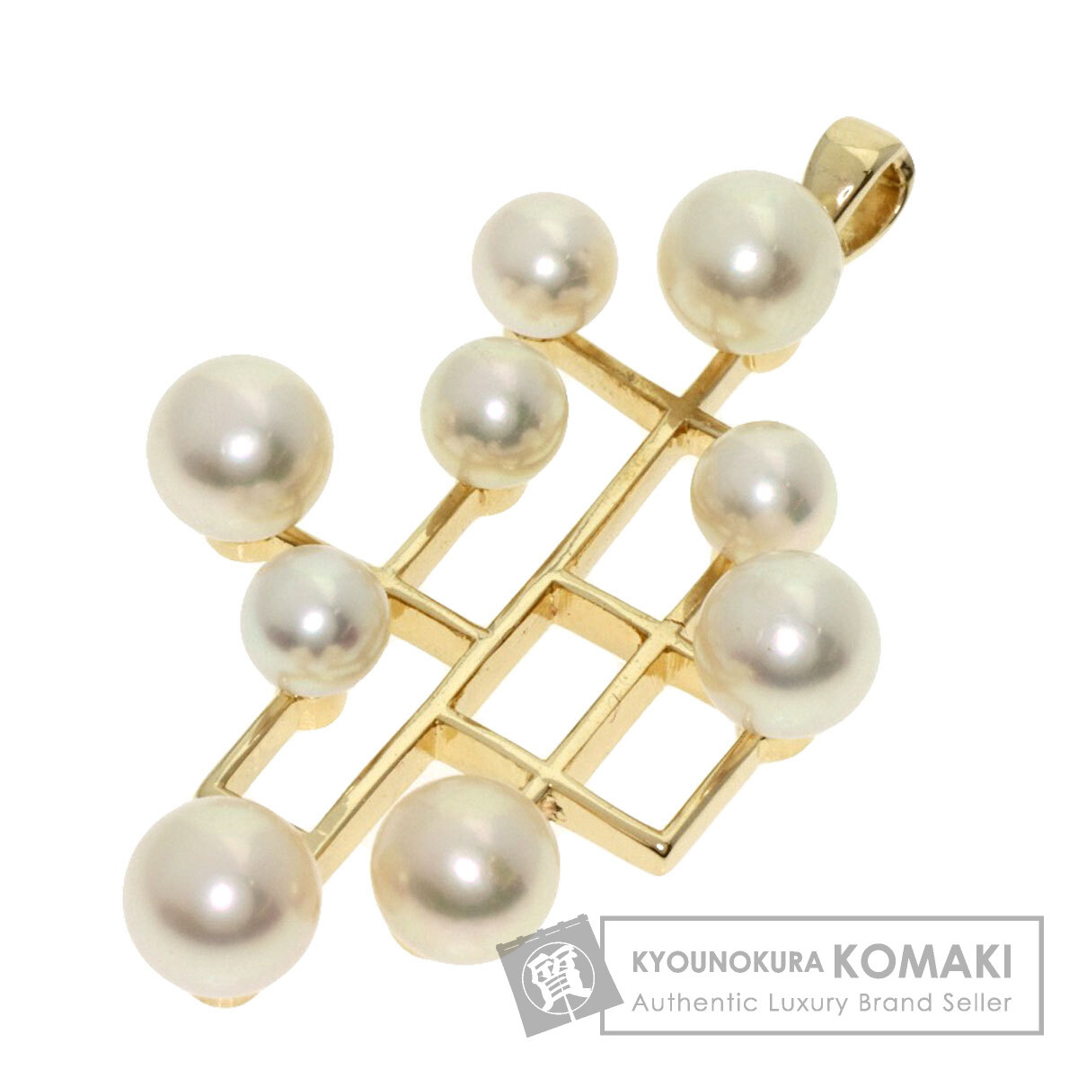 ミキモト mikimoto K14 バロックパール ヴィンテージペンダント