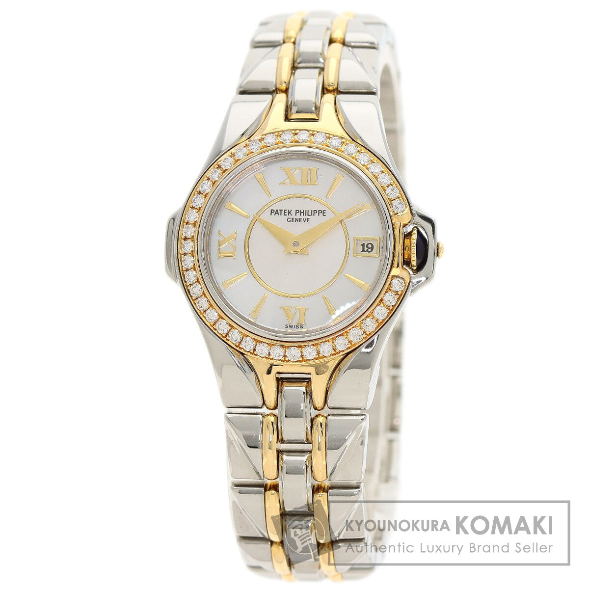 パテックフィリップ 腕時計 スカルプチャー ダイヤモンドベゼル