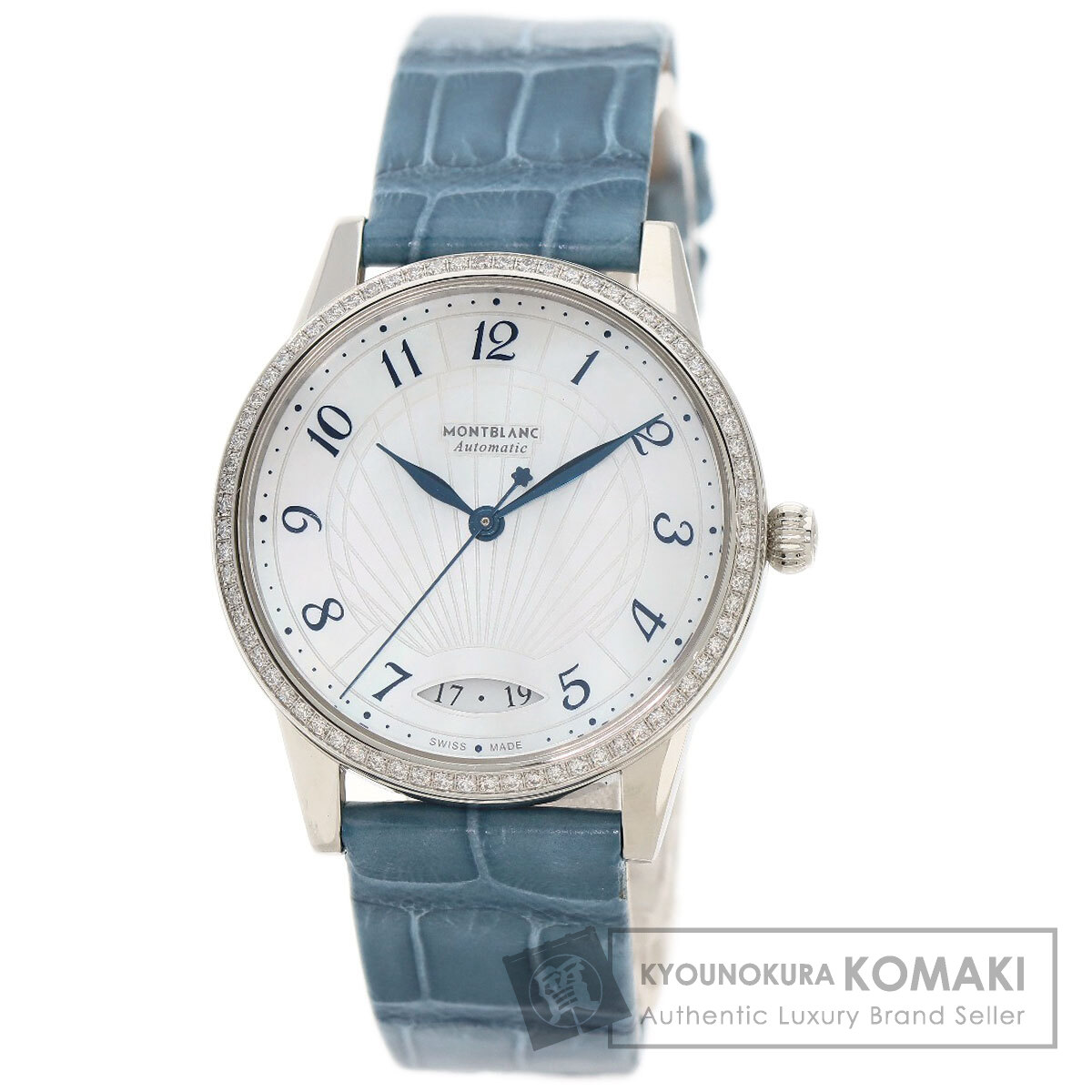 腕時計 レディース 　モンブラン　MONTBLANC シェル　ダイヤモンド MONTBLANC モンブラン MB118772 ボエム ダイヤモンド 腕時計