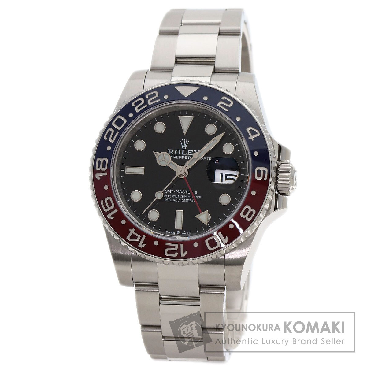 ロレックス ROLEX GMTマスター2 126710BLRO レッド×ブルー