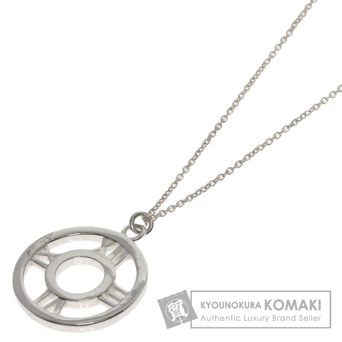 Tiffany & Co. シルバー アトラス　ネックレス　メンズ　レディース TIFFANY&Co. ティファニー ネックレス TIFFANY＆Co. アトラス ナロー