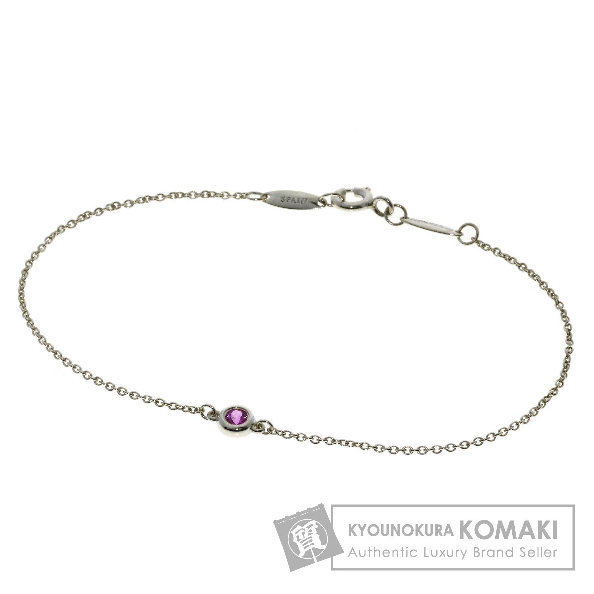 TIFFANY&Co. ティファニー　バイザヤードブレスレット　ピンクサファイア TIFFANY&Co. ティファニー バイザヤード ピンクサファイア