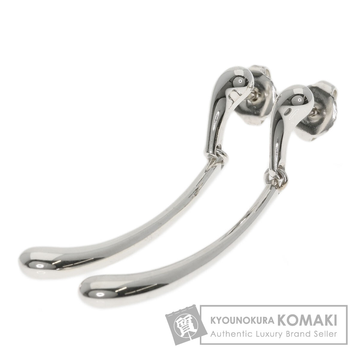 TIFFANY&Co. ティファニー エロンゲイテッド ティアドロップ ピアス