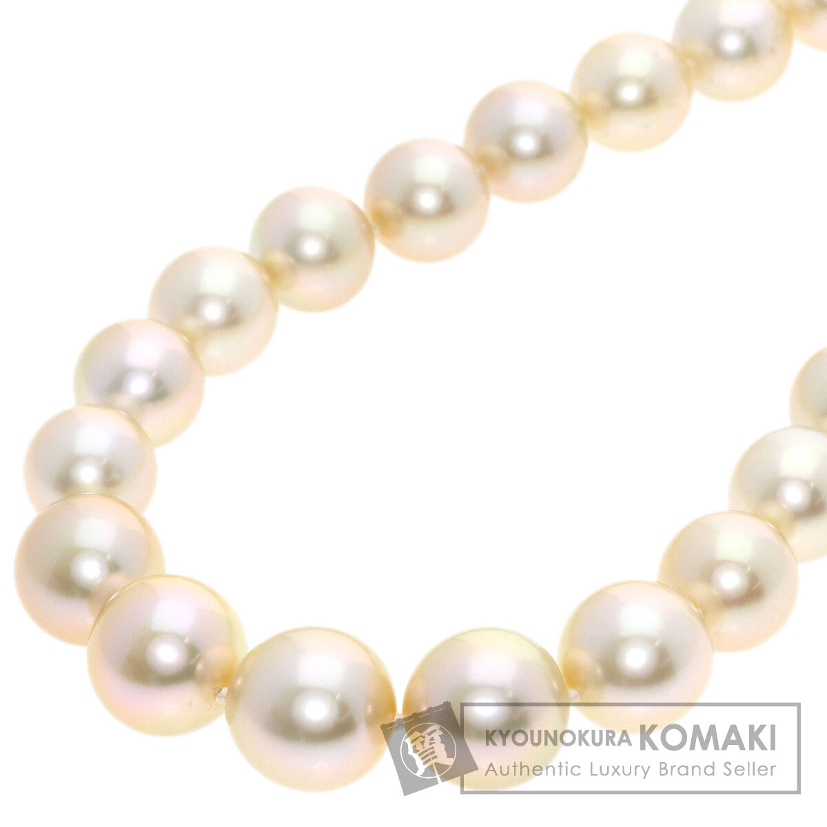 【新品】TASAKI 南洋ゴールデン　パール　ネックレス TASAKI タサキ 南洋 ゴールデンパール 真珠 ダイヤモンド ネックレス
