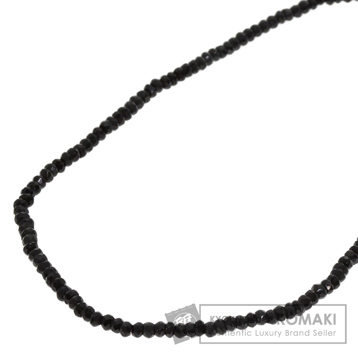 【*ゆう*】美品 ブラックダイヤ K18 ホワイトゴールド クロス【中古】 39ct ブラックダイヤモンド ネックレス K18ホワイトゴールド 8.8