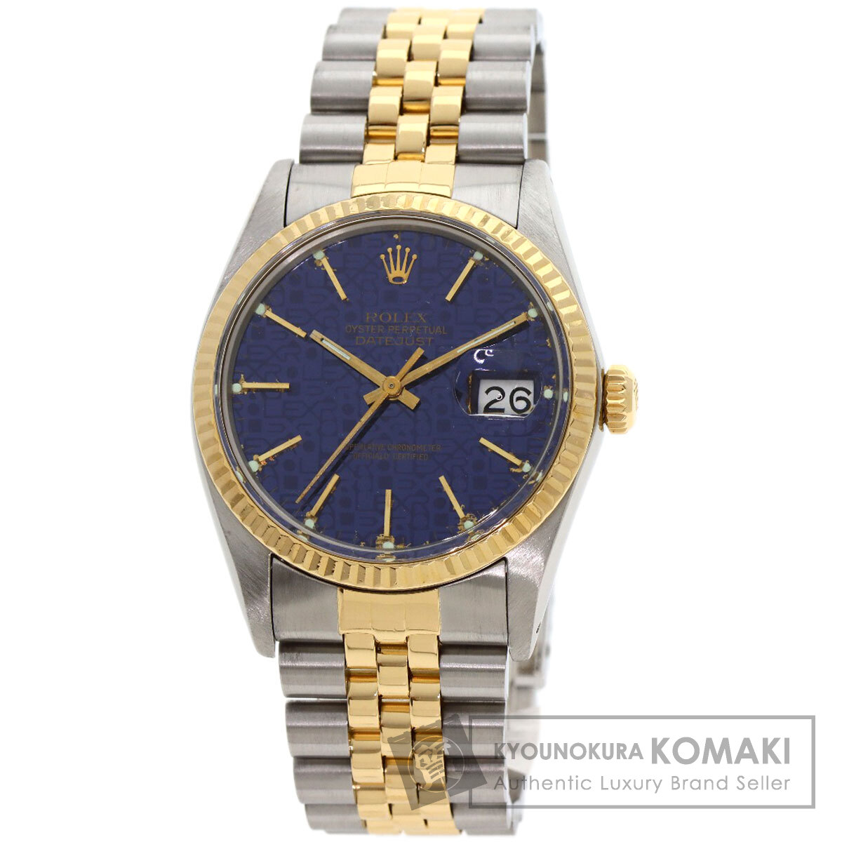 ROLEX純正 16013  コマ  K18YG/SS 2コマ デイトジャスト ROLEX ロレックス 16013 デイトジャスト 腕時計 ステンレス