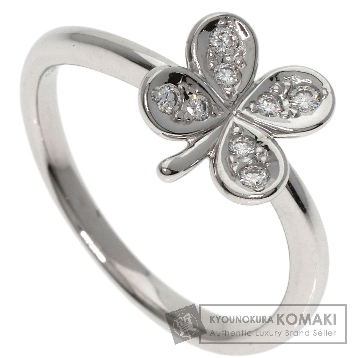 TASAKI タサキ クローバー ダイヤモンド リング・指輪 K18
