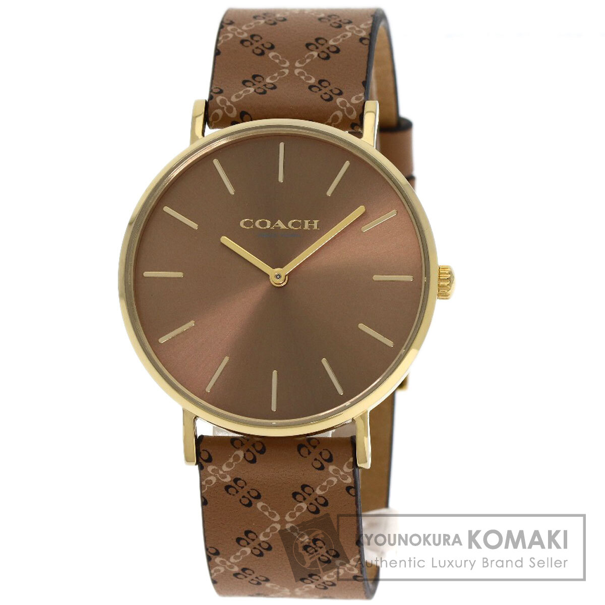COACH 腕時計 ブラウン COACH - 【新品】コーチ COACH 腕時計 メンズ 14602471