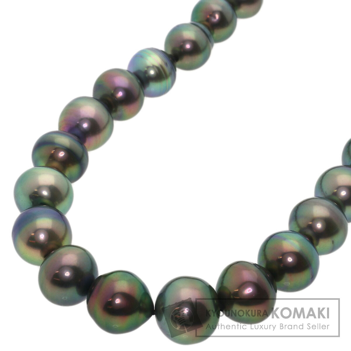 タサキ TASAKI バロックパール 南洋真珠 ネックレス TASAKI タサキ バロック パール 南洋黒真珠 ネックレス シルバー