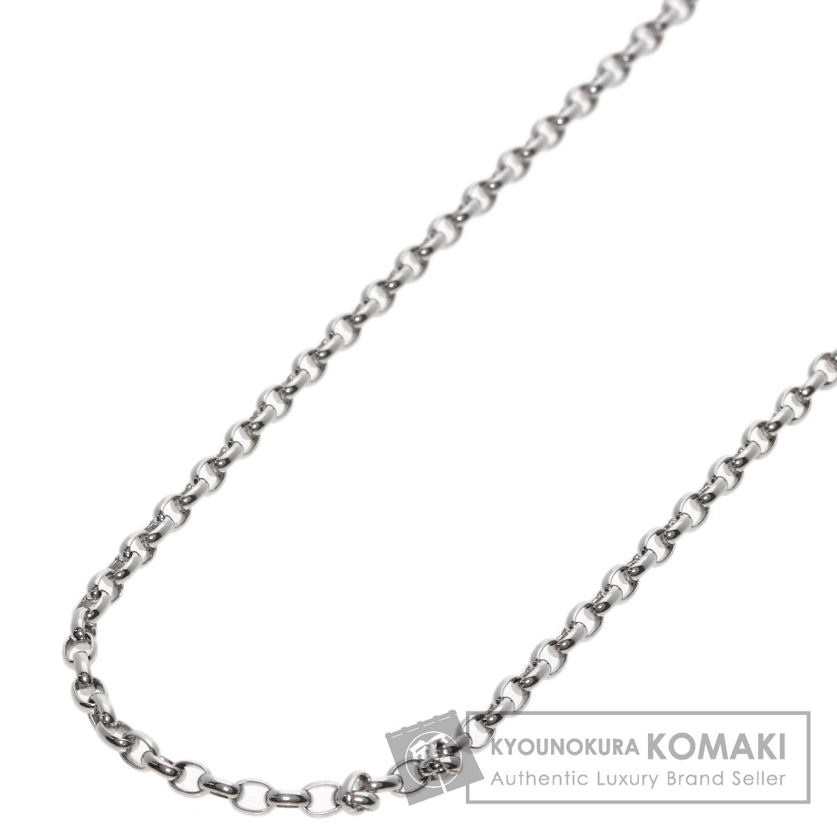 MIKIMOTO ミキモト チェーン 59cm ネックレス K18ホワイトゴールド