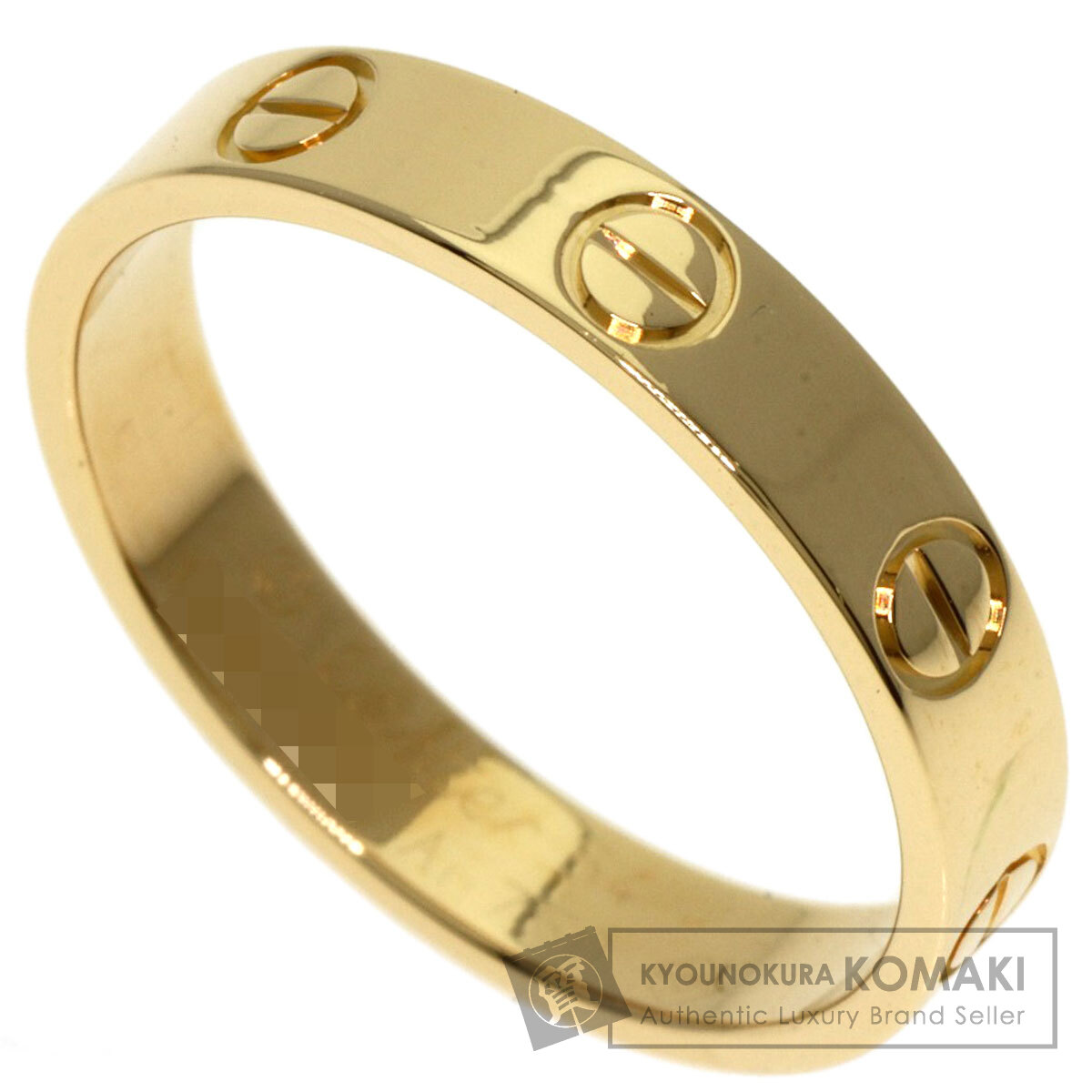 Cartier ミニラブリング イエローゴールド #54 CARTIER カルティエ ミニ ラブリング #54 リング・指輪 K18