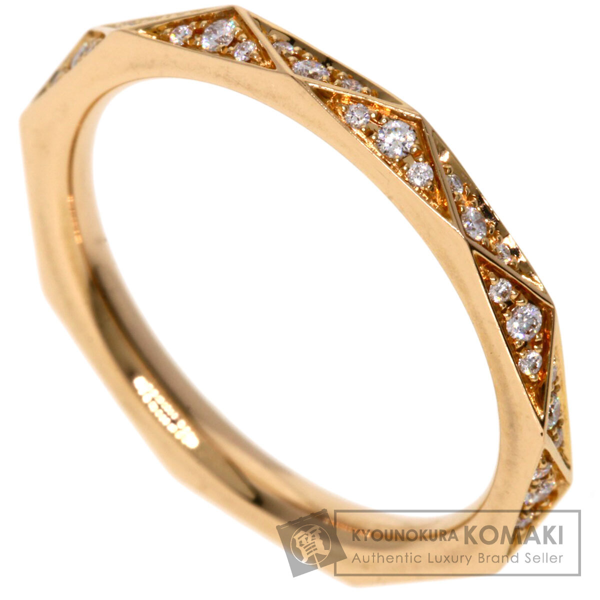 GRAFF グラフ ローレンスグラフ シグネチャーリング K18 PG 4g グラフ GRAFF ローレンスグラフ シグネチャーリング 7.5号 K18PG