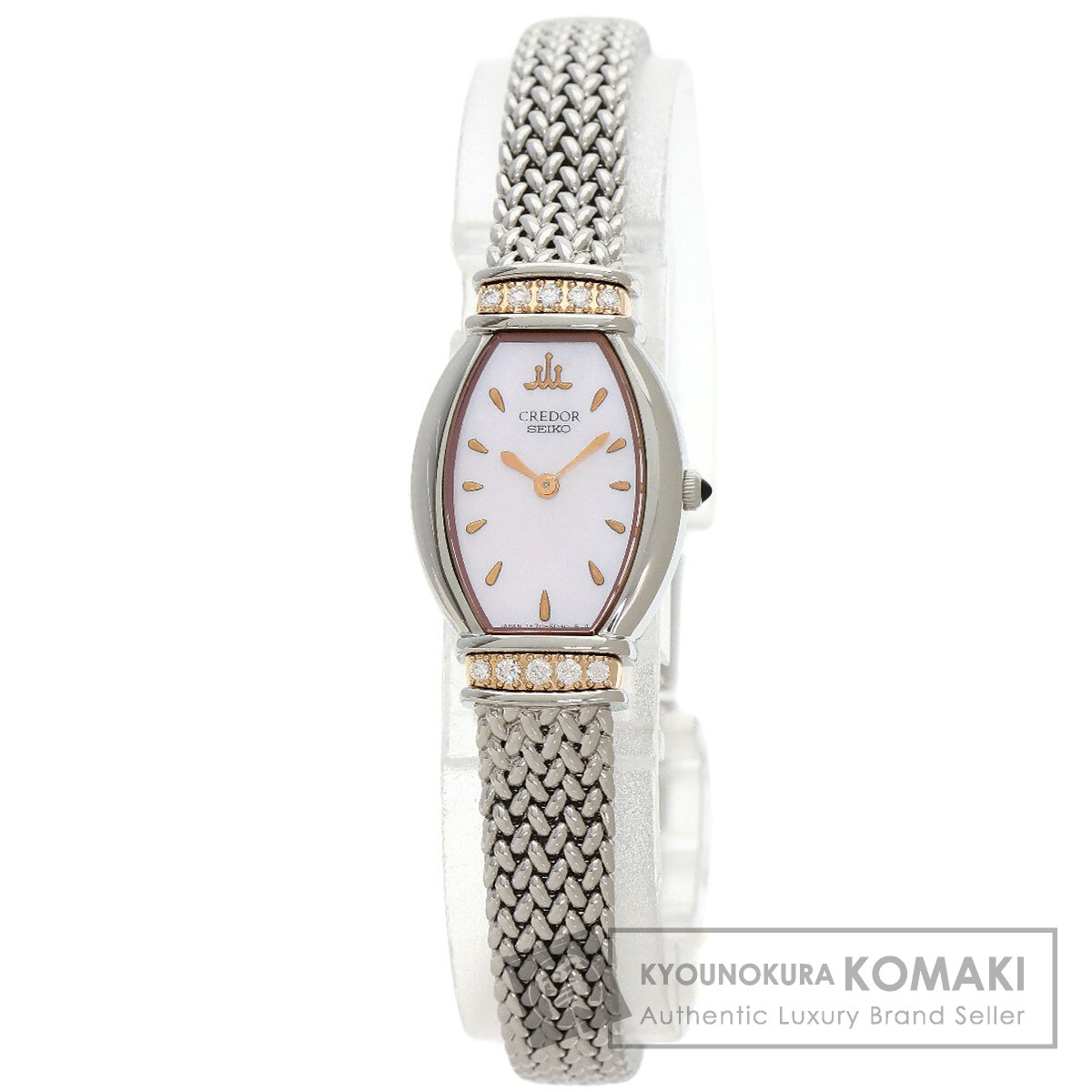 SEIKO セイコー GSTE966 1E70-3B90 クレドール ダイヤモンド