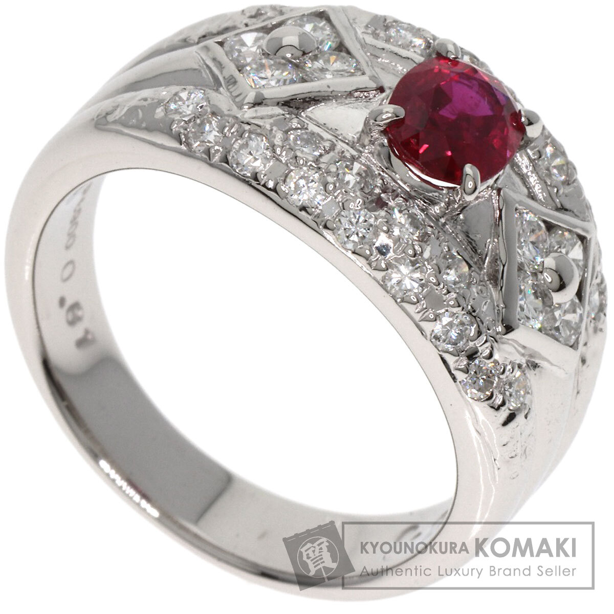 タサキ リング・指輪 ルビー ダイヤモンド