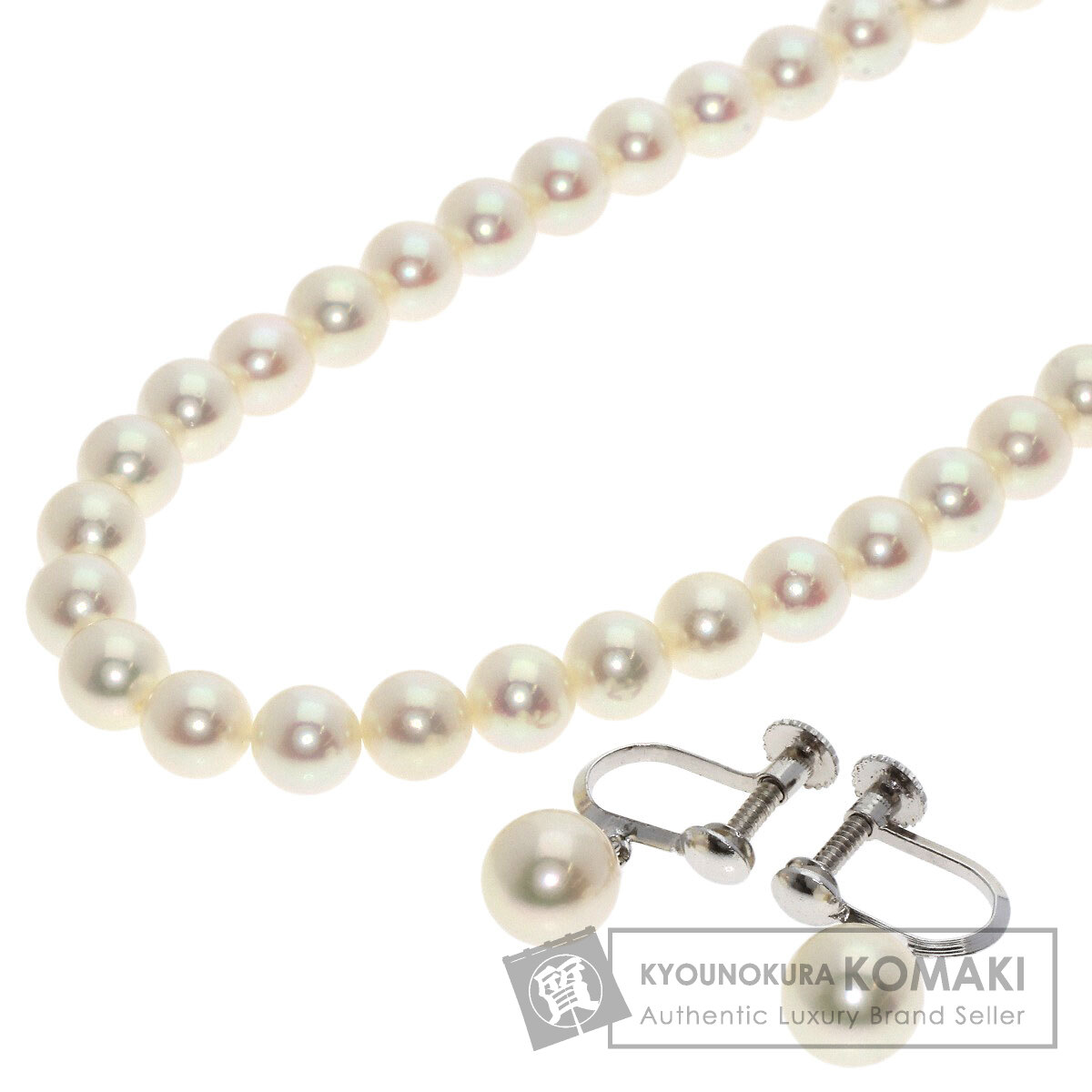 MIKIMOTO ミキモト パール 真珠 イヤリング 2点セット