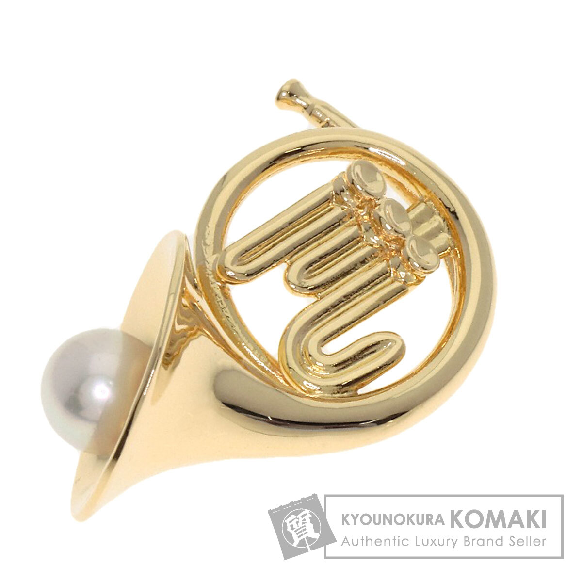 タサキ ペンダントトップ パール 真珠 ホルン