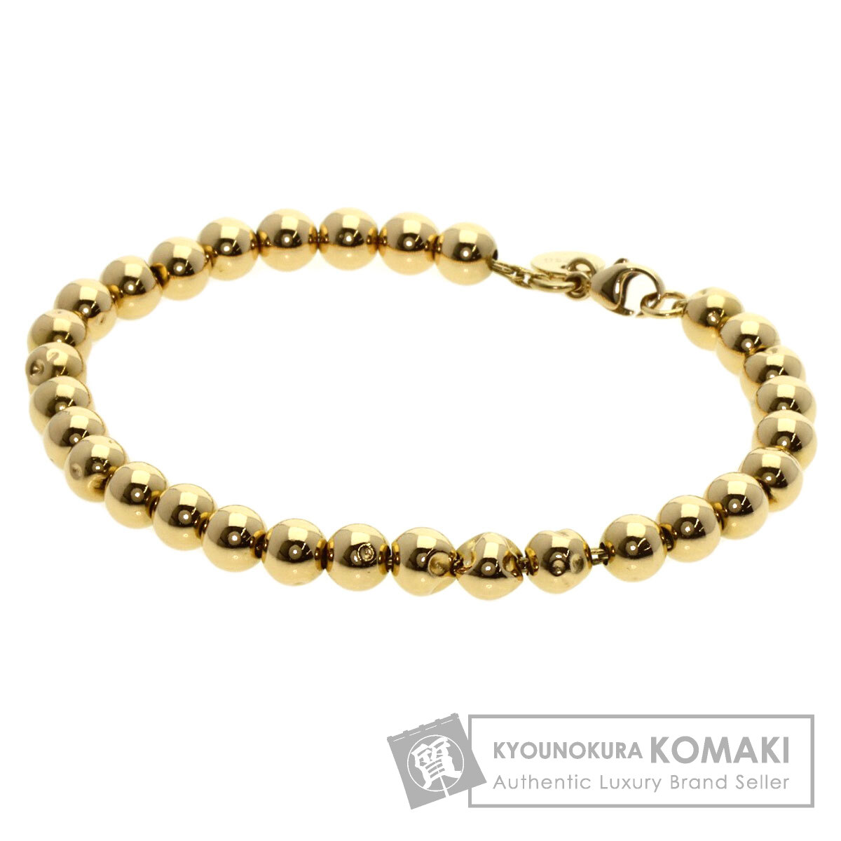 TIFFANY&Co. ティファニー ボールチェーン ブレスレット K18