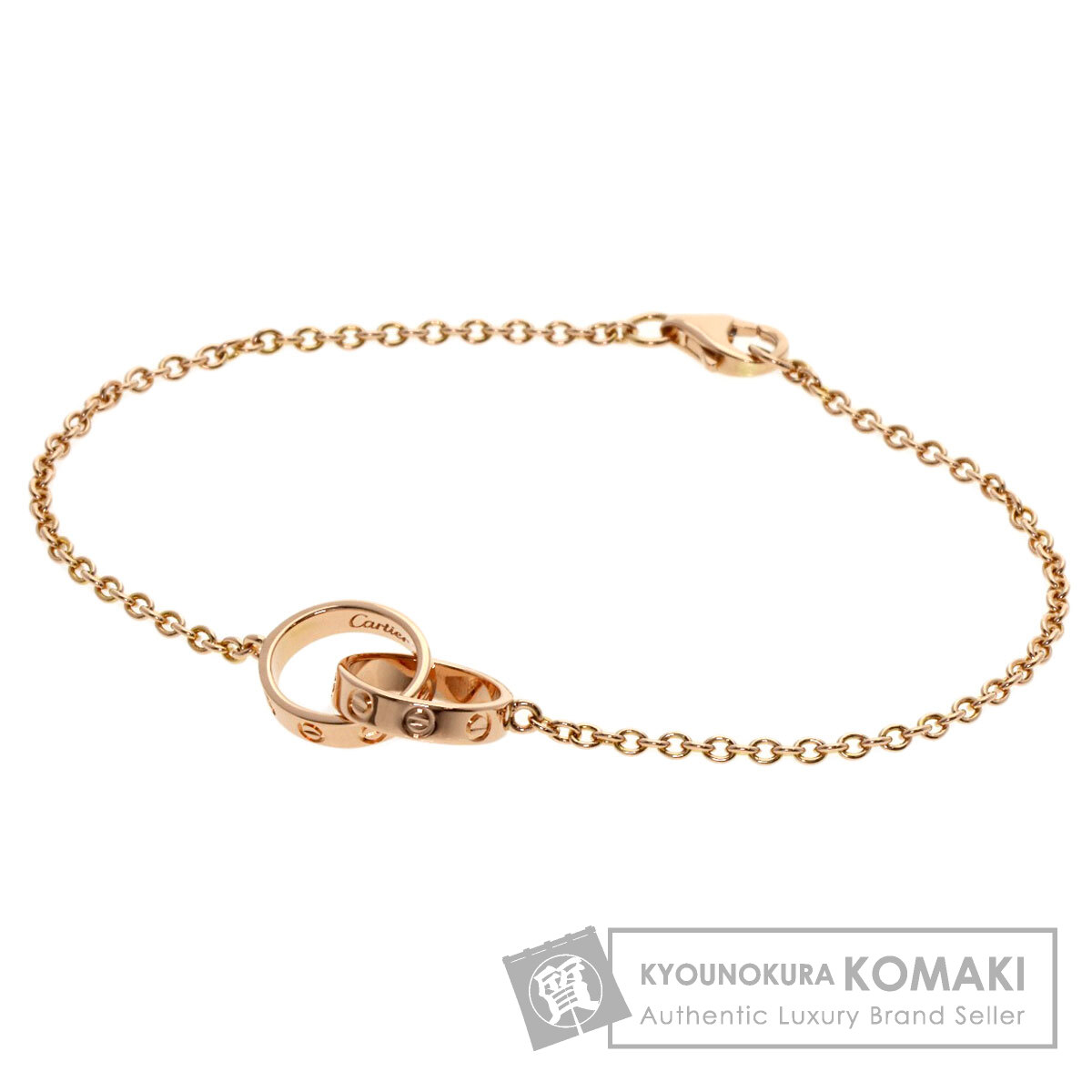 CARTIER カルティエ ベビー ラブ ブレスレット K18ピンクゴールド