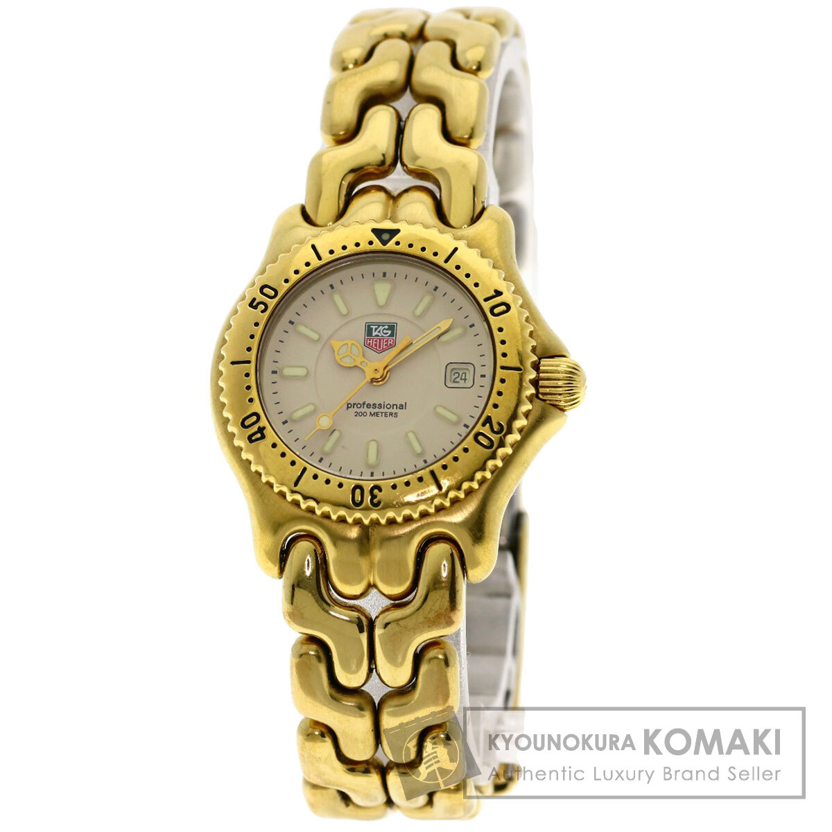 TAG HEUER タグホイヤー WG1330-0 プロフェッショナル 腕時計 GP/GP  