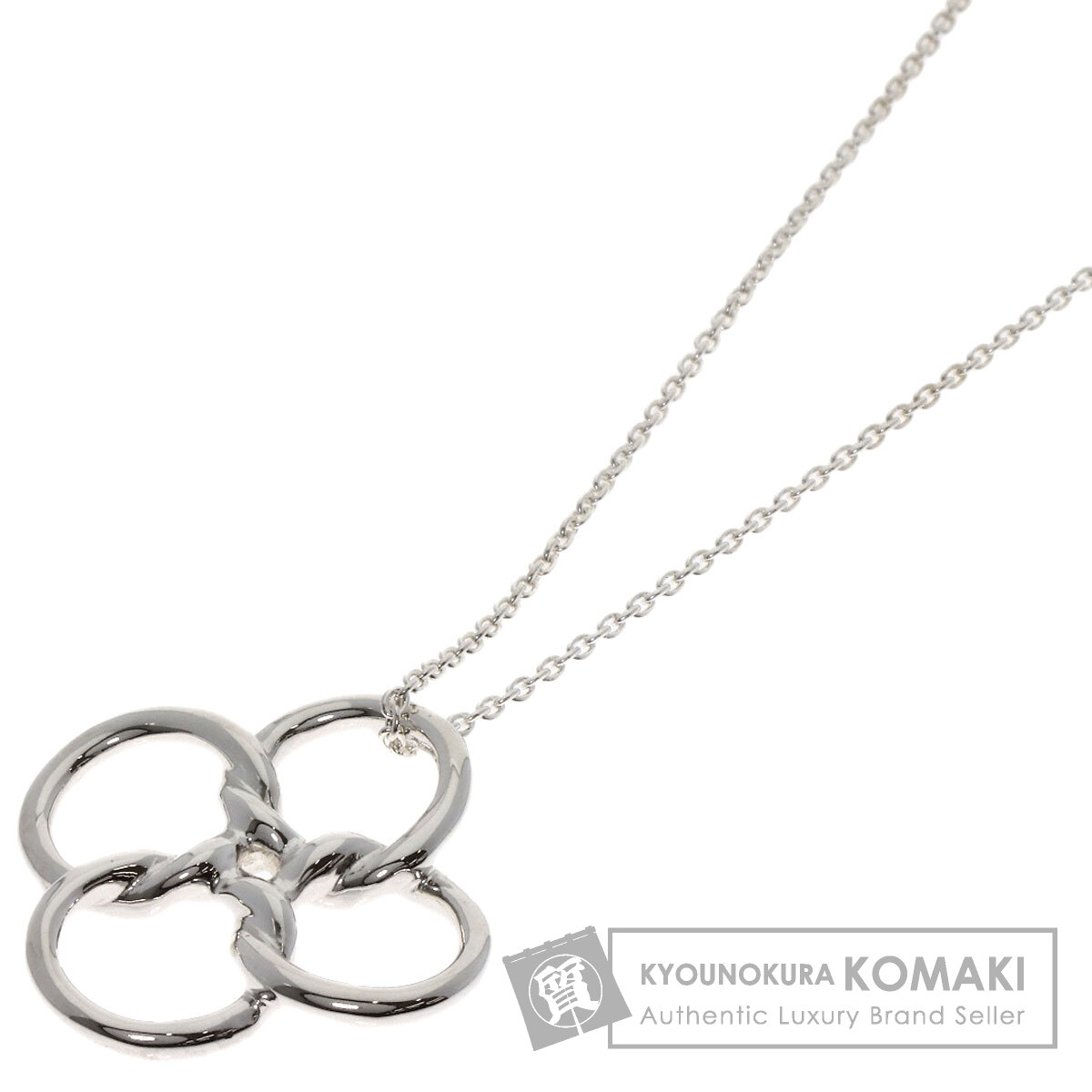 ティファニー　クアドリフォリオネックレス TIFFANY&Co. ティファニー クアドロ フォリオ ネックレス シルバー